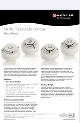 Notifier NFXI-OPT Opal Addressable Smoke Detector