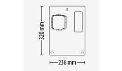 Paxton Net2 Plus 1 Door Controller 12V 2A PSU Plastic Cabinet