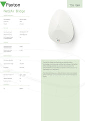Paxton Net2Air Bridge Ethernet PoE 477-600