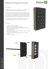 Paxton10 Keypad Reader 010-824