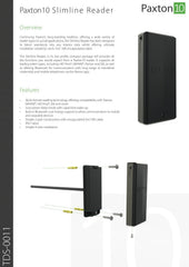 Paxton10 Slimline Reader 010-296