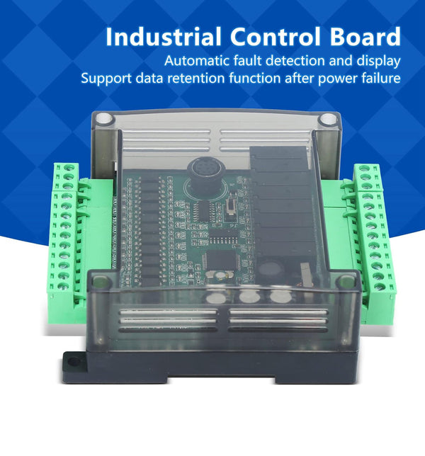 PLC Board Programmable Controller Industrial Control Module with DVP Cable 2N 1N 20MR Industrial Grade 32 Bit MCU