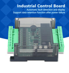 PLC Board Programmable Controller Industrial Control Module with DVP Cable 2N 1N 20MR Industrial Grade 32 Bit MCU