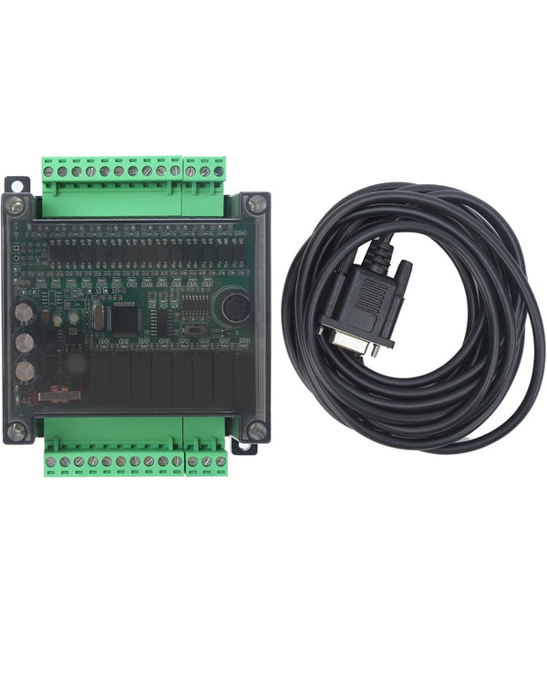 PLC Board Programmable Controller Industrial Control Module with DVP Cable 2N 1N 20MR Industrial Grade 32 Bit MCU