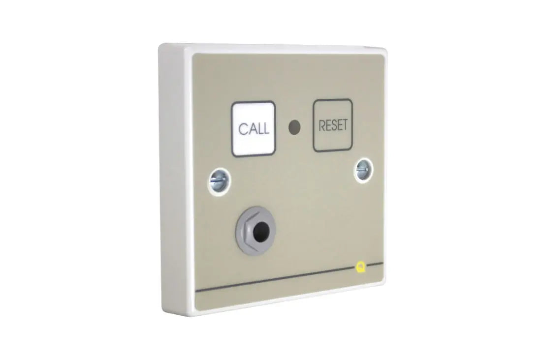Quantec Addressable Call Point, Button Reset c/w Remote Socket ...