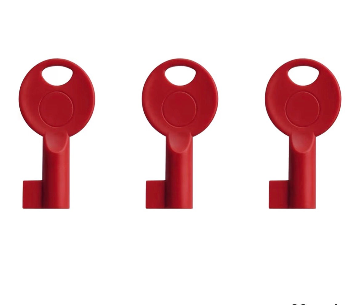 Red Fire Alarm Keys – CFP (C-Tec) Panel Keys for testing and reset. Pa ...