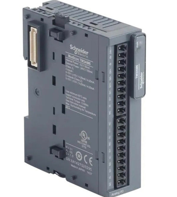 Schneider Electric TM3AM6 TM3 Modicon IO analog module 4 inputs 2 output 24V DC