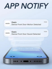 Security Camera Outdoor, 2K CCTV Camera, Cameras House Security, 2-Way Audio, Audio & Motion Detection, Night Vision, App Notification, APP Control, Waterproof, 2.4G WiFi, Wired 9.8 FT, T1Pro FIXES-HUB