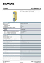 SIMATIC DP electronic module ET 200SP F-DQ 8x24VDC/0.5A PP HF 6ES7136-6DC00-0CA0 SIEMENS