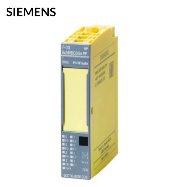 SIMATIC DP electronic module ET 200SP F-DQ 8x24VDC/0.5A PP HF 6ES7136-6DC00-0CA0 SIEMENS
