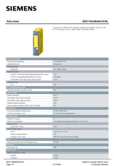 SIMATIC DP Electronics module for ET 200SP 6ES7136-6BA00-0CA0 SIEMENS