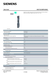 SIMATIC ET 200SP BaseUnit BU15-P16 + A0 + 2B 6ES7193-6BP00-0BA0 SIEMENS