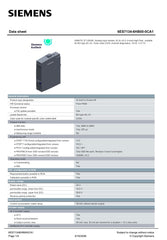 SIMATIC ET200SP Analog input module 6ES7134-6HB00-0CA1 SIEMENS