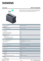 SIMATIC S7-1200 CPU 1215C compact CPU DC/DC/relay 6ES7215-1HG40-0XB0 SIEMENS