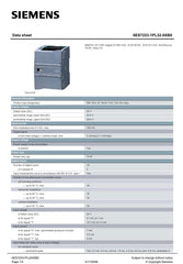 SIMATIC S7-1200 Digital I/O SM 1223 6ES7223-1PL32-0XB0 SIEMENS