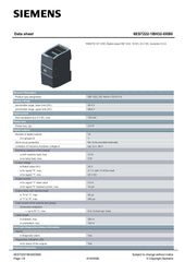 SIMATIC S7-1200 Digital output SM 1222 6ES7222-1BH32-0XB0 SIEMENS