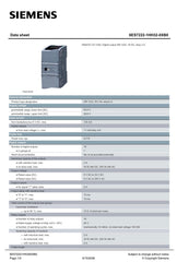 SIMATIC S7-1200 Digital output SM 1222 6ES7222-1HH32-0XB0 SIEMENS
