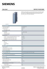 SIMATIC S7-1500 digital input module DI 32x24 V DC HF 6ES7521-1BL00-0AB0 SIEMENS