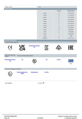 SIMATIC S7-1500 Front connector in push-in design 40-pole 6ES7592-1BM00-0XB0 SIEMENS