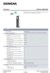 SIMATIC S7-1500 Front connector Screw-type connection system 6ES7592-1AM00-0XB0 SIEMENS