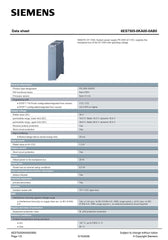 SIMATIC S7-1500 System power supply PS25W 24VDC 6ES7505-0KA00-0AB0 SIEMENS