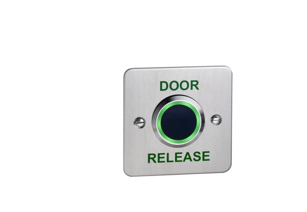 SSP No Touch Infrared Exit Button Flush Mount Stainless Steel NT200