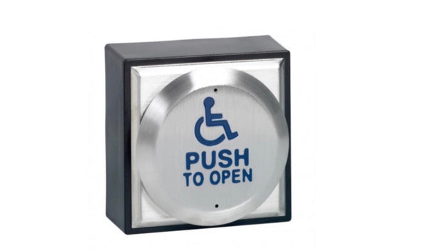 SSP Surface 10cm Round Switch with Disabled Logo CM41/4
