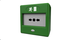 Surface Manual Call Point Resettable Single Pole Green CQR FP3