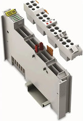 WAGO - 753-437 8-CHANNEL DIGITAL INPUT MODULE 24 VDC 0.2 MS LOW-SIDE SWITCHING CAGE CLAMP DIN MOUNT 10A