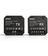 Wireless Boiler Control Relay 230V Receiver and Transmitter 868 MHz Volt Free Heating System Switch DIN Rail Pump