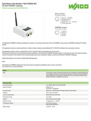 WIRELESS ETHERNET GATEWAY EXTERNAL ANTENNA WEP64 128 WLAN WPA2 400M RANGE