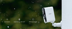 Wireless WiFi Surveillance Camera with Battery Night Vision,Colour and AI & PIR Motion Detection,Outdoor/Indoor