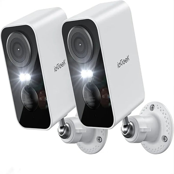 Wireless WiFi Surveillance Camera with Battery Night Vision,Colour and AI & PIR Motion Detection,Outdoor/Indoor